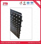 Metal Supermarket Shelving Punched Back Panel 0.6mm Thickness