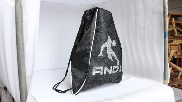 Buy cheap Mesh PVC Polyester Coloured Drawstring Bags Print Legal Logo For Shoe from wholesalers