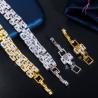 Buy cheap Fashion Tennis Bracelets For Women Ladies Wedding Rainbow Bangle Colorful Zircon Charm Bracelet Hand Chain Jewelry from wholesalers