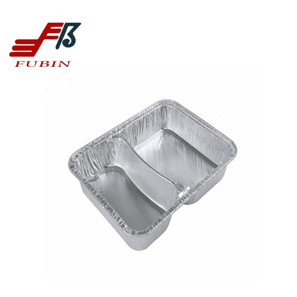 Buy cheap 8011 Aluminium Foil Packaging Box two Compartments from wholesalers