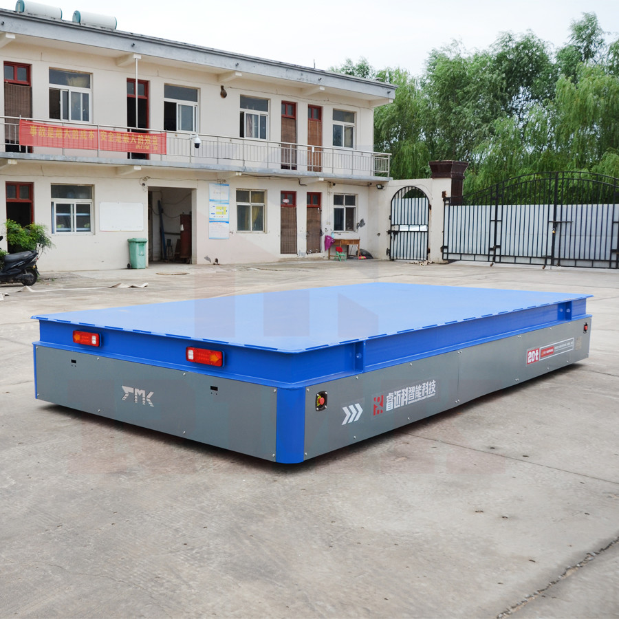 Electric 20 Tons Heavy Duty Transfer Cart For Granite Material Transferring
