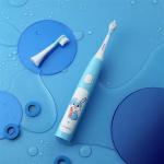 34200VPM Oral Cleaning Kids Electric Toothbrush With 30 Sec Interval Reminding