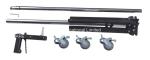 Flexible Aluminum Photography Light Stand Professional 25 - 58.5 CM For Outdoor