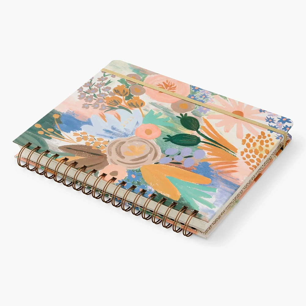 Hardcover School A5 Planner Agenda Diary Exercise Spiral Bound Notebook