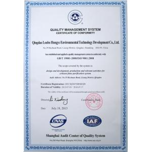 Qingdao Loobo Environmental Protection Technology Co.,Ltd Certifications