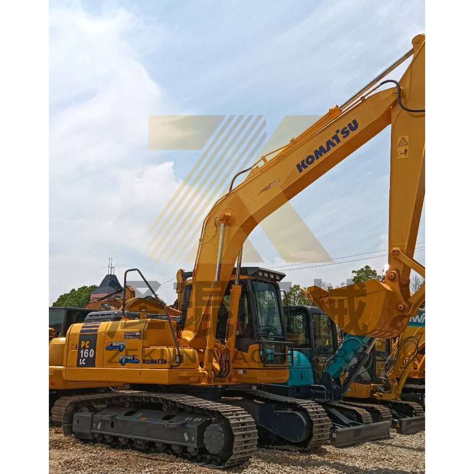 Used Komatsu PC160-7 Excavator 16 Ton 500-1000 Working Hours