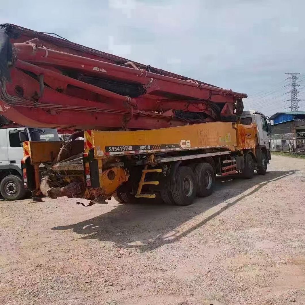 2012 Used Concrete 56m Used Concrete Boom Pump Stable Working