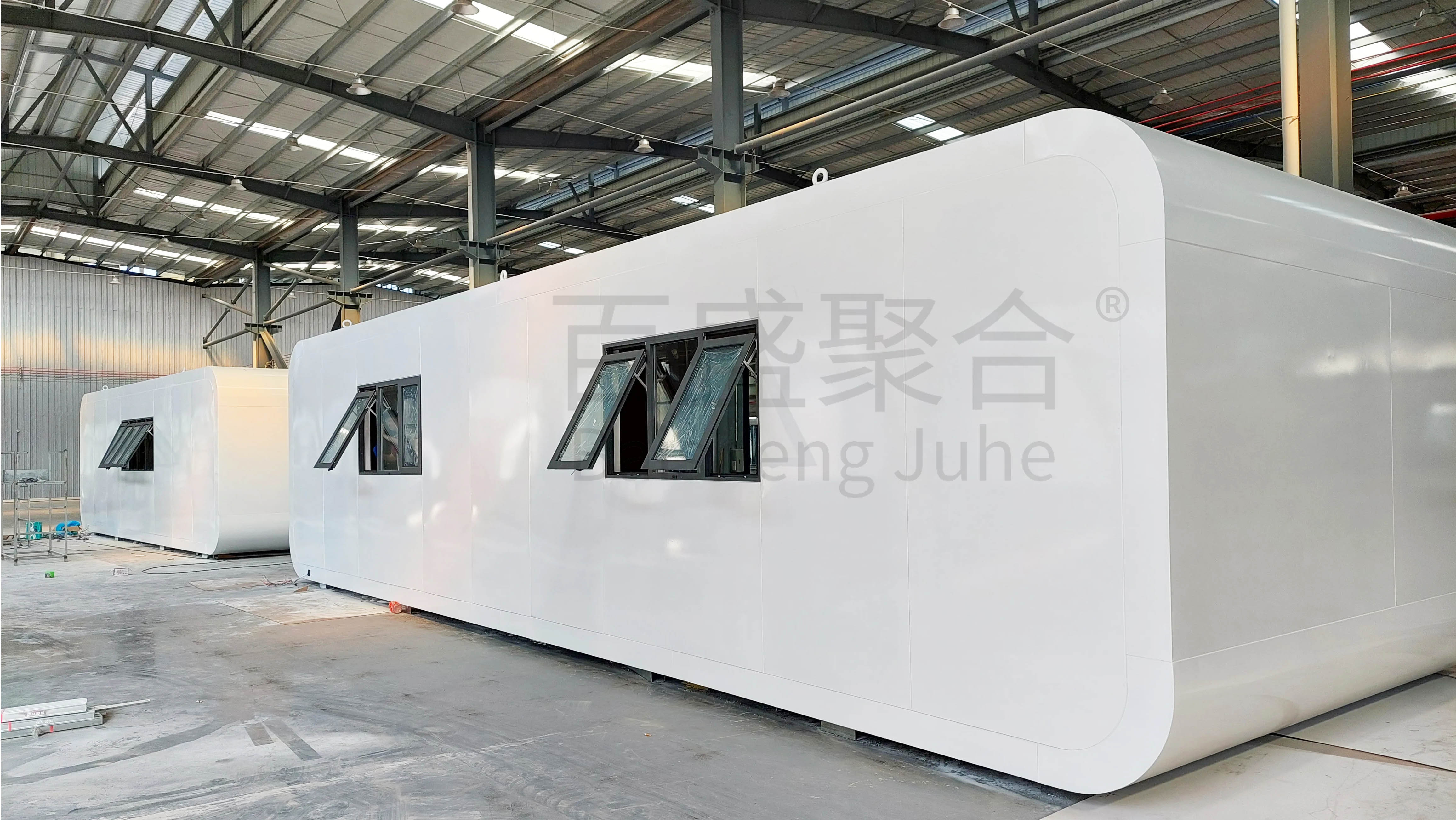 Transport and load 20ft 40ft Prefab Container Pod Movable Cabin Office Portable Apple Home