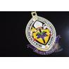 Buy cheap Imiation Hard Enamel Or Soft Enamel Die Cast Zinc Alloy Metal Award Medal Bespoke Design from wholesalers