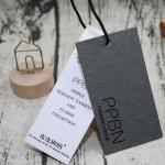 Luxury Paper Hang Tags / Garment Clothing Hang Tags Eco Friendly With Logo