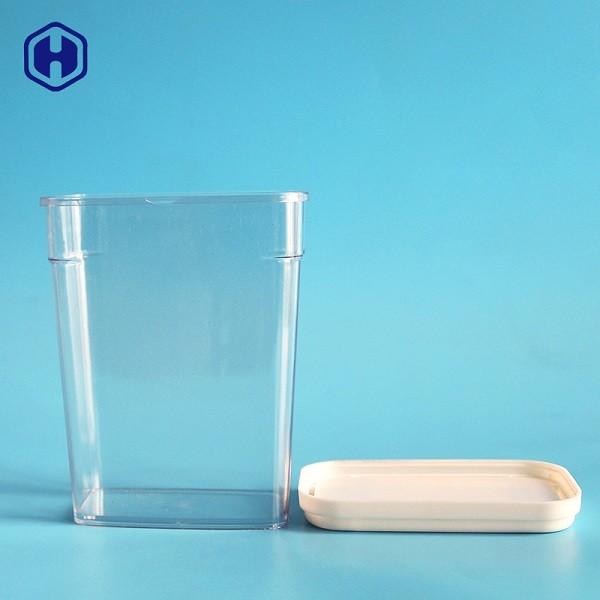 Buy cheap Trapezoidal Food Packaging Disposable Plastic Box Portable Non Spill from wholesalers