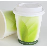 Buy cheap Biodegradable PLA Paper Cups Custom Printed 12 Oz ISO9001 Certification product