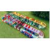 Buy cheap Colorful Kids And Adult Inflatable Obstacle Course / Blow Up Jumping Castle from wholesalers