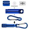 Buy cheap Carabiner LED Emergency Flashlight 1 Mode Metal Material Cell Botton Battery Type from wholesalers