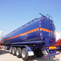 Buy cheap TITAN Hot Sale 3 4 Axle 40000L 45000L Diesel Oil Petroleum Fuel Tanker Trailer product