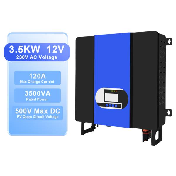 Buy cheap 3.5 Kw Solar Inverter 24V Single Phase Hybrid Inverter110V/220V Overload Protection from wholesalers