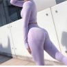 Buy cheap Knitted Seamless Nylon Sportswear Tracksuits Women Long Sleeve Crop Top from wholesalers