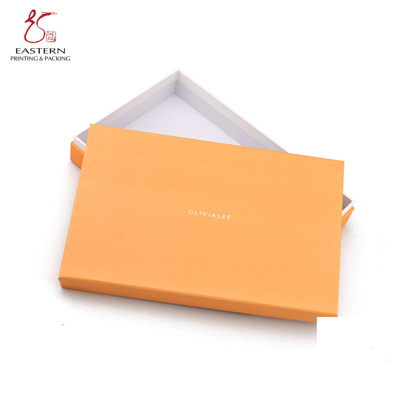 Printed Hard Cardboard Gift Boxes For Clothing Packaging 1.5mm