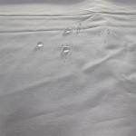 Sublimation 145gsm White Polyester Spandex Fabric , 150cm Woven Fabric Polyester