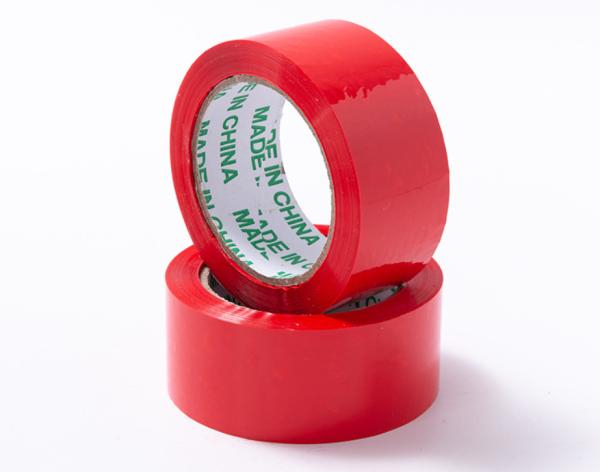 Buy cheap Waterproof Red Bopp Tape Bopp Carton Sealing Tape anti Corrosion from wholesalers