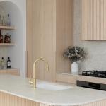 Open-Ended 0 Silica Quartz Stone Surface Kitchen Cabinets Luxury Designs Solid