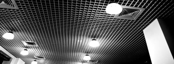Buy cheap 0.4~0.7mm Open Cell Suspended Ceiling Acoustic Performance 150x150mm / 200x200mm from wholesalers