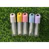 Buy cheap Off-the-shelf Lip Glaze Tube Blue Purple Yellow pink White Keychain Heart 6ml Lip Gloss Container from wholesalers