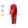 Buy cheap 100 Cotton Fireproof Coveralls With Reflector Oil And Gas Field Support from wholesalers