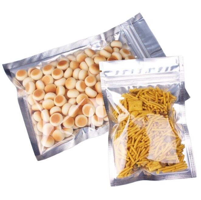 Three Side Seal Stand Up Zipper Pouch Resealable Gravure Printing