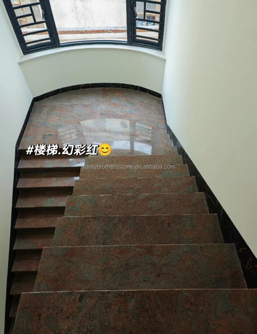 Cut-To-Size Himalayan Blue Granite Stone for Luxury Interior Stairs and Kitchen Products