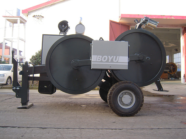 TY1x40 Hydraulic Tensioner Machine For Overhead Line Diese Engine 77kw(103hp)