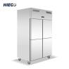 Buy cheap 1000L Stainless Steel Freezer For Meat 4 Doors Fan Cooling Vertical Kitchen Refrigerator from wholesalers