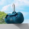 Buy cheap Sustainable Silicone Dog Poop Bag Holder Dark Green Silicone Poop Bag Dispenser from wholesalers