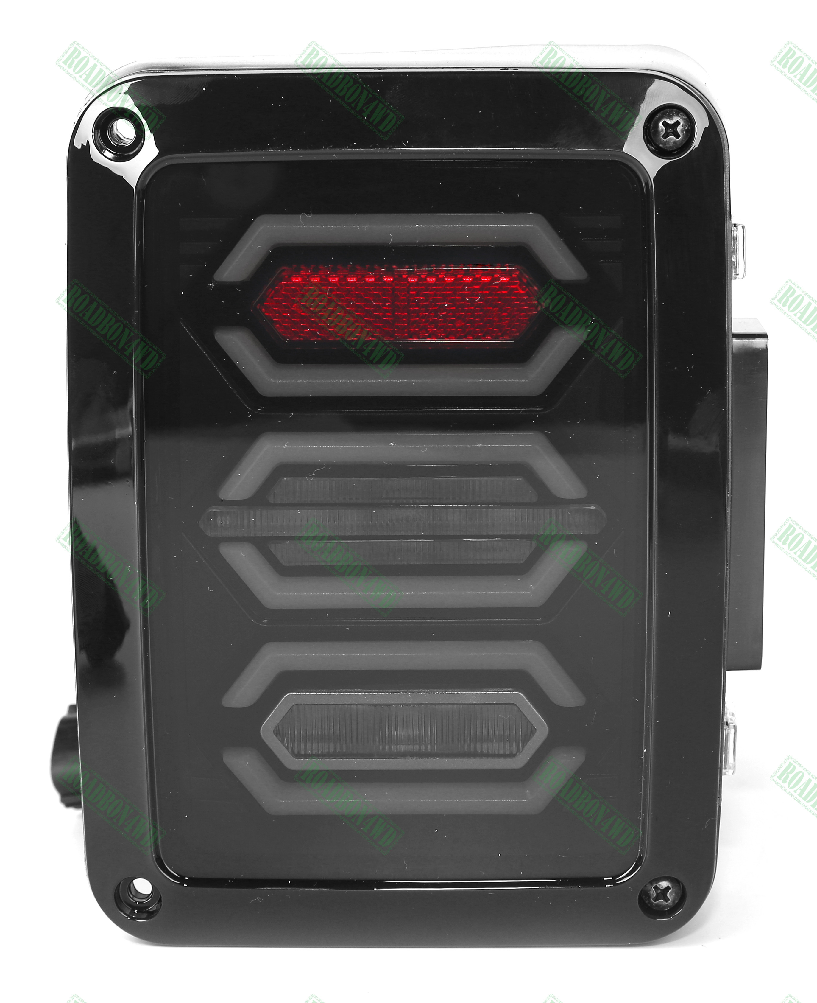 Jeep Wrangler JK 07+ LED Tail Lights Rear Brake Reverse Turn Signal Tail Lamps Clear Lens Fits for Jeep JK