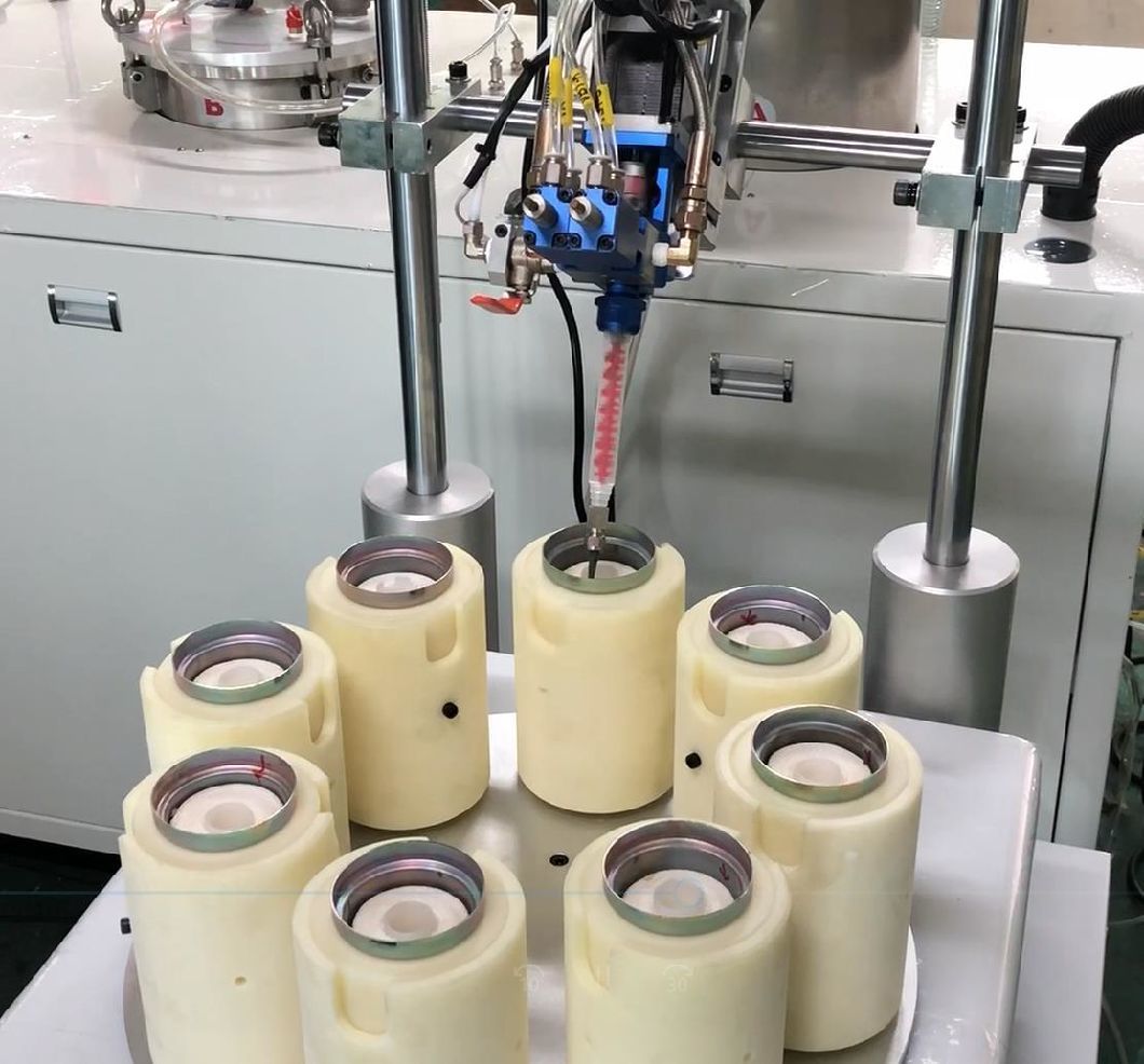 LED Bulb Holder Automatic Sealing Machine
