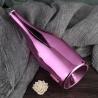 Buy cheap Collar Glass Bottle for Spirits Vodka Gin Champagne Liquor 750ml Electroplated Gold from wholesalers