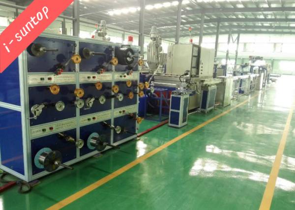 Buy cheap 12 Core FTTH Round Drop 190m/Min LSZH Fiber Optic Cable Machine from wholesalers