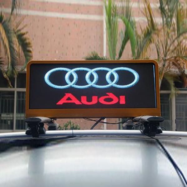 Buy cheap Outdoor P5 Waterproof Taxi Roof LED Display , 3G / 4G Car Top LED Display from wholesalers