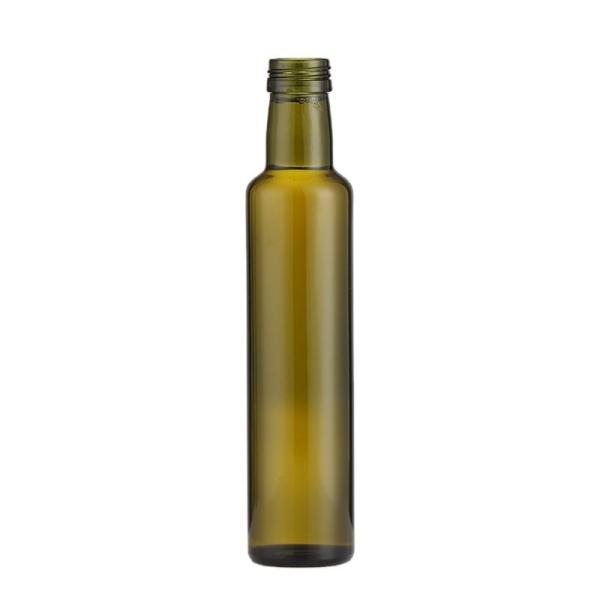 Buy cheap Customer's Choice 500ml Cylindrical Green Condiment Glass Bottles for Olive Oil 250ml from wholesalers
