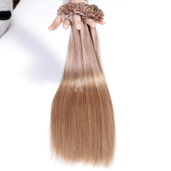 Premium Quality 100% Brazilian Nail Tip remy hair extension