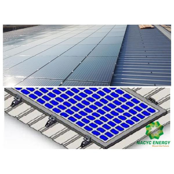 Ballasted PV Mounting System Versatile PV Mounting Systems And Flat Roof Mounting Solar Tracking Systems Structure