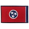 Buy cheap Eco Friendly Embroidery Tennessee Country Flag Patches 7.5cm Length from wholesalers