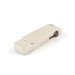 Flexible Twist 3.0 2.0 Usb Flash Drive , 128GB 256GB Matt Metal Swivel Usb
