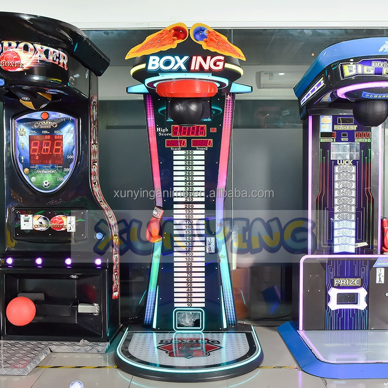 Indoor Amusement Prize Redemption Boxing Punch Machine Arcade Game