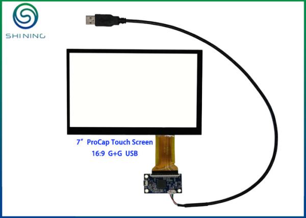 Buy cheap 7" Industrial Touch Screen With USB Interface For Innolux AT070TN92, AT070TN93, AT070TN94 from wholesalers