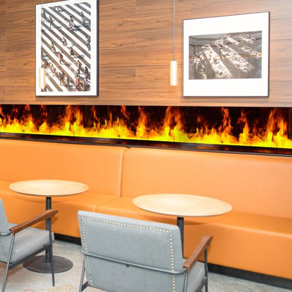 Buy cheap Steel 3D Electric Steam Fireplace Inserts Waterproof and Safe for Children's Bedrooms from wholesalers
