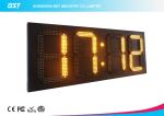 Buy cheap Simple 22 Yellow Led Clock  Display / 24 Hour Digital Wall Clock from wholesalers