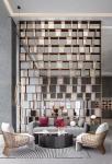 Heat Insulation Floor Wall 2 Inch Lattice Clear Glass Brick Tiles