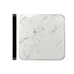 Real Marble Square QI Wireless Charger 10W 7.5W For Phone Distance 2-10mm