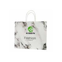Buy cheap White Bulk Marble Paper Handle Shopping Bags For Gift Promotion Customized Size product